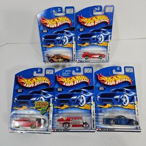 Hot Wheels 2002 First Editions Lot Of 5 Cougar Corvette Stratos NIP (Lot 5)